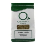 Oak Manor Organic Green Lentils 1kg