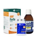 HMF Forte, Black Seed, & Vitamin D3 Bundle