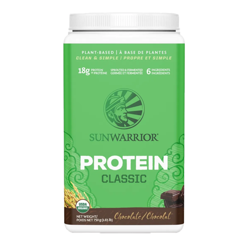 Sunwarrior Organic Classic Protein Chocolate 750g