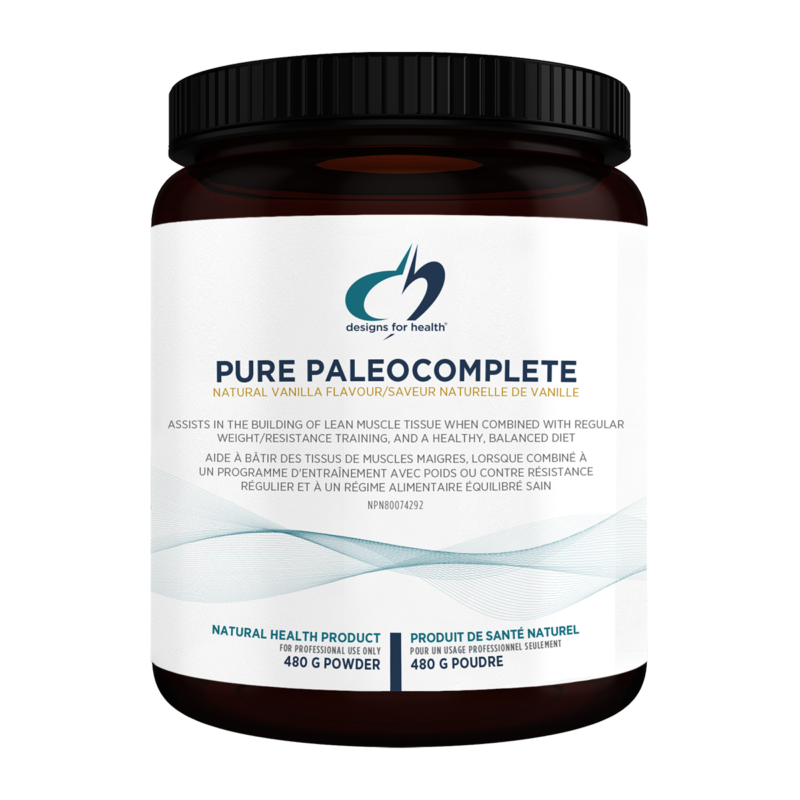 Designs For Health Pure PaleoComplete Vanilla 480g